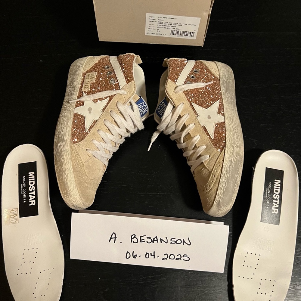 Golden Goose Mid Star Sz 36